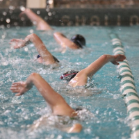 Girls Swimming