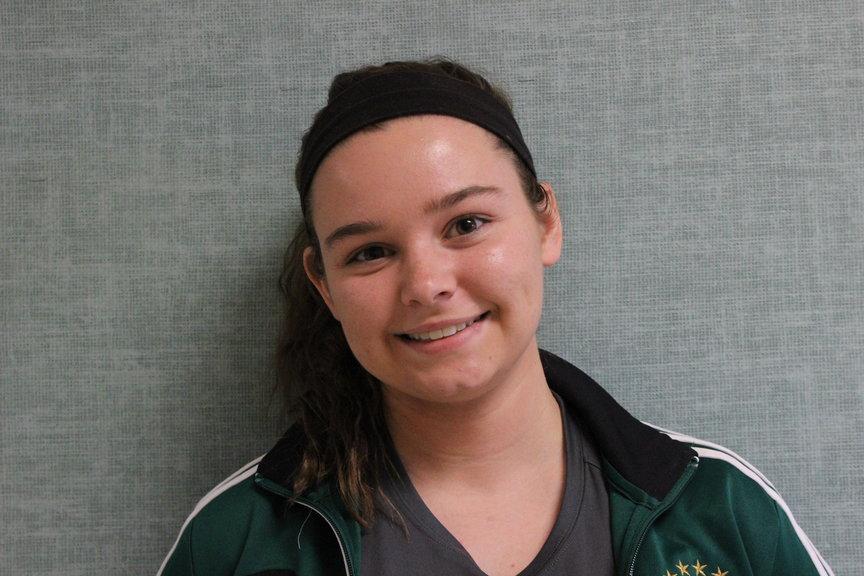 Lydia Powers (10) is ready to take on the soccer season.