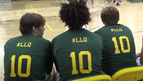 Long sleeve uniform additions were printed with #LLQ in remembrance of Quintyn Lewis